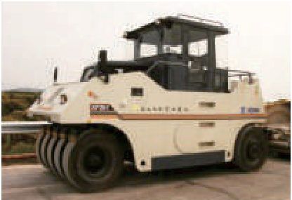 Pneumatic tyre roller